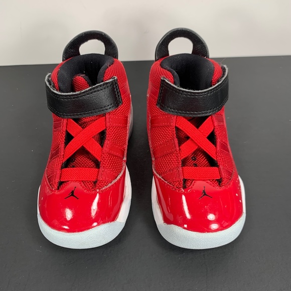 Nike Air Jordan 6 Rings Gym Red 323420-601 PS 6C - Picture 2 of 10